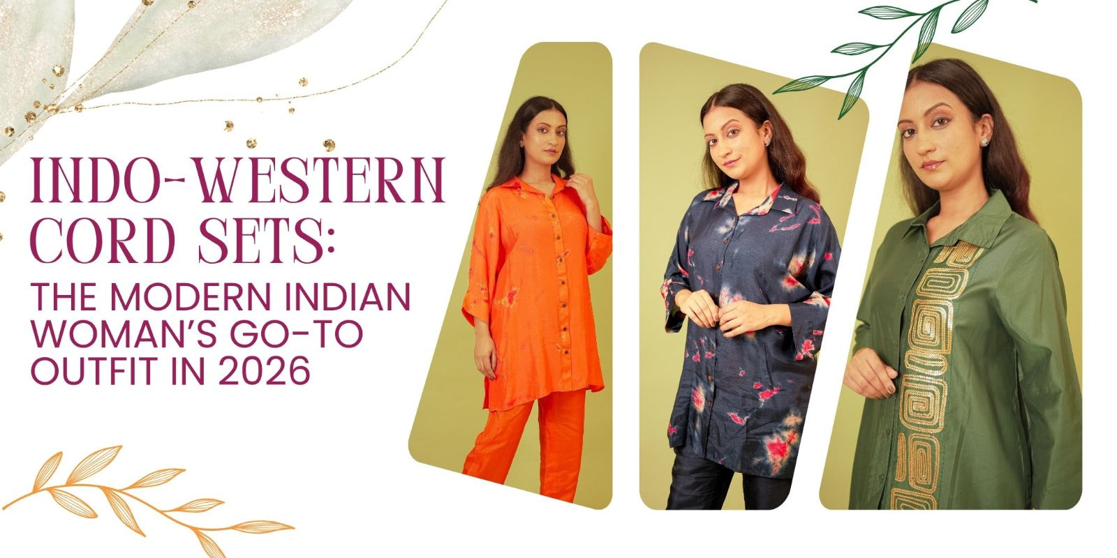 Indo-Western Cord Sets: The Modern Indian Woman’s Go-To Outfit in 2026
