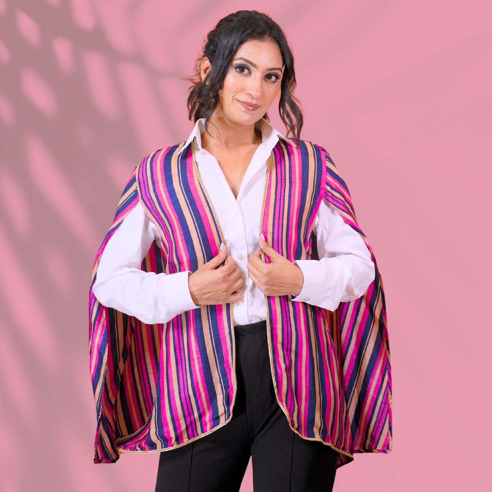 Pink & Blue Cape