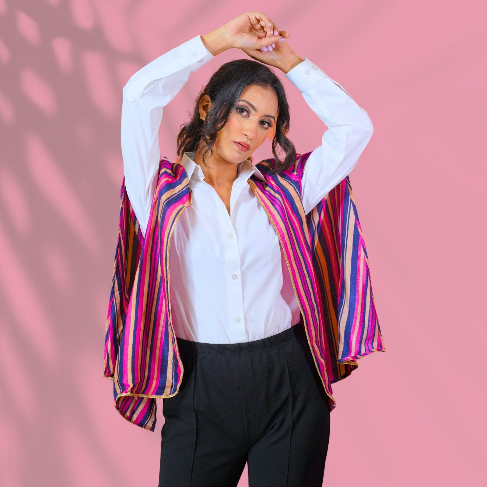 Pink & Blue Cape