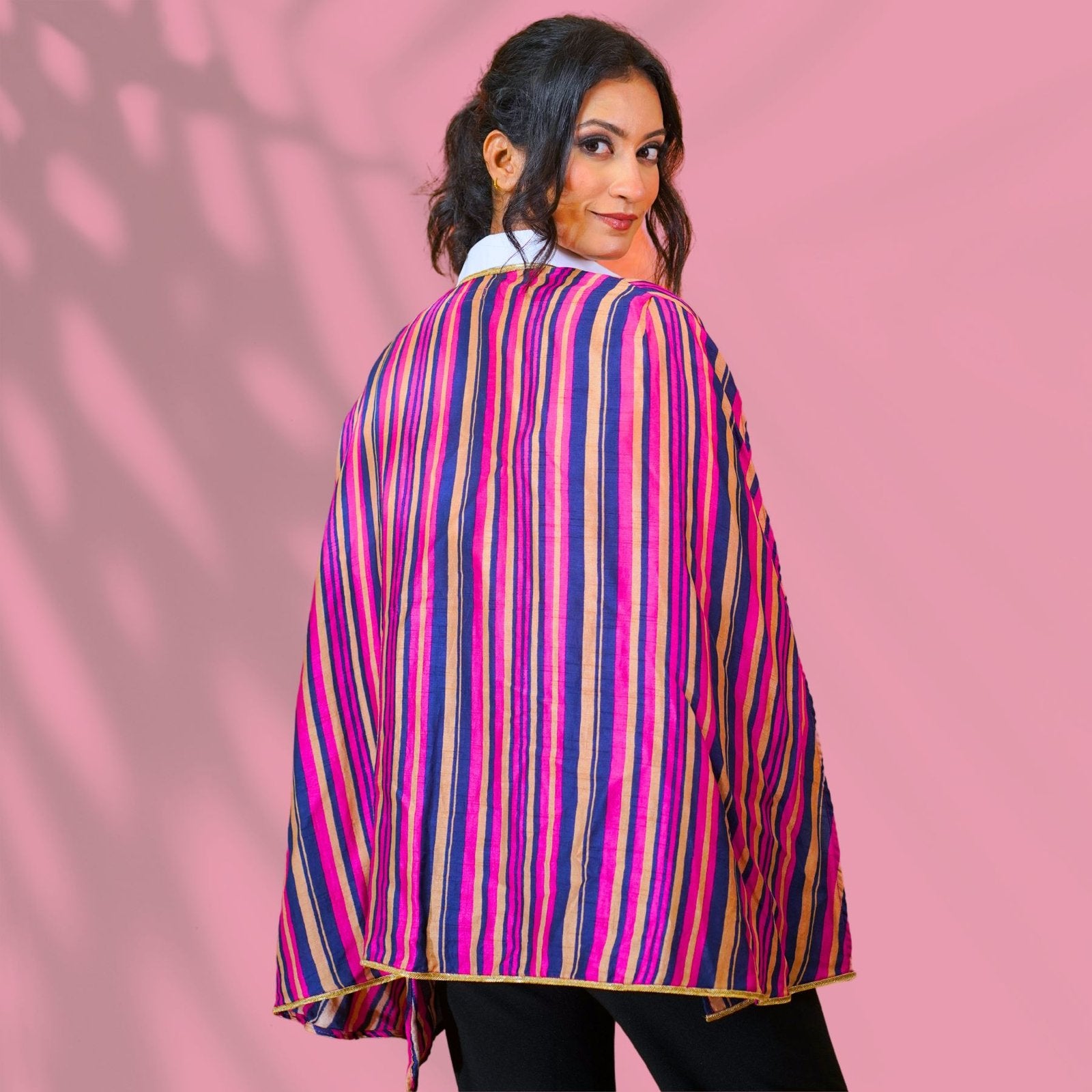 Pink & Blue Cape