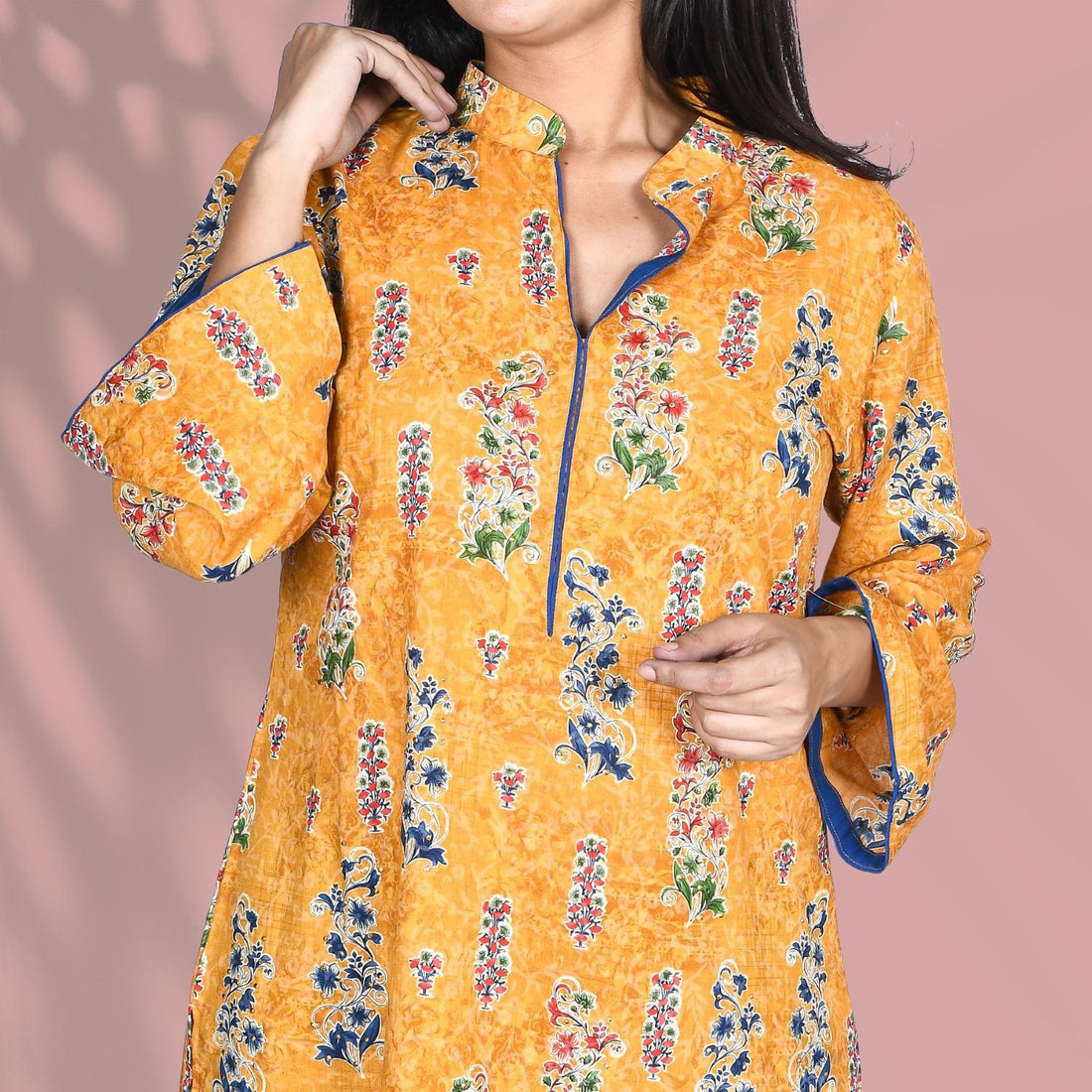 Mustard Long Kurti