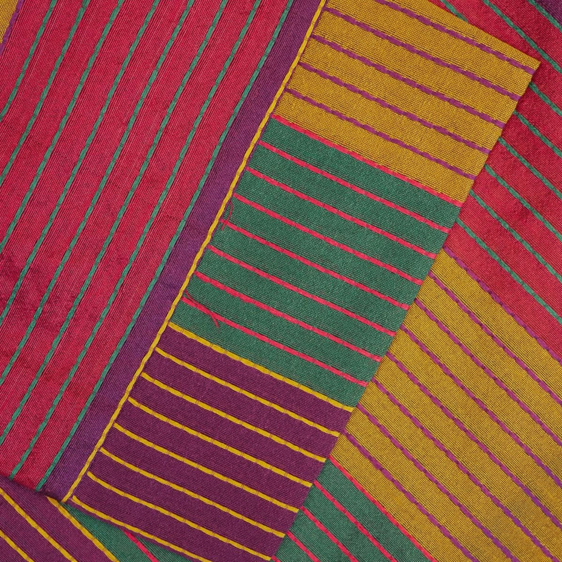Multicoloured Chanderi Suit