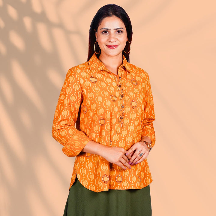 Mustard Kurti