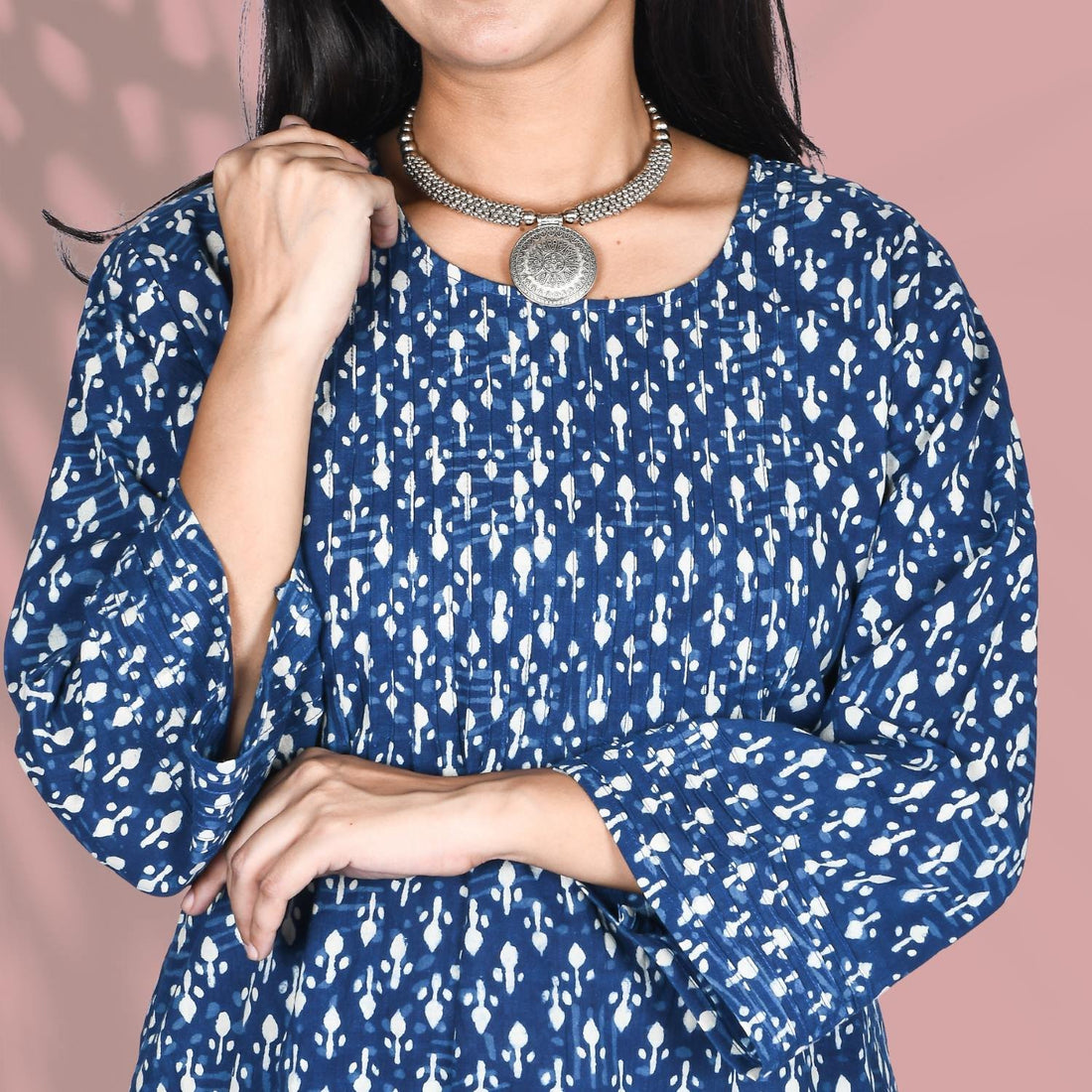 Pintuck Short Kurti