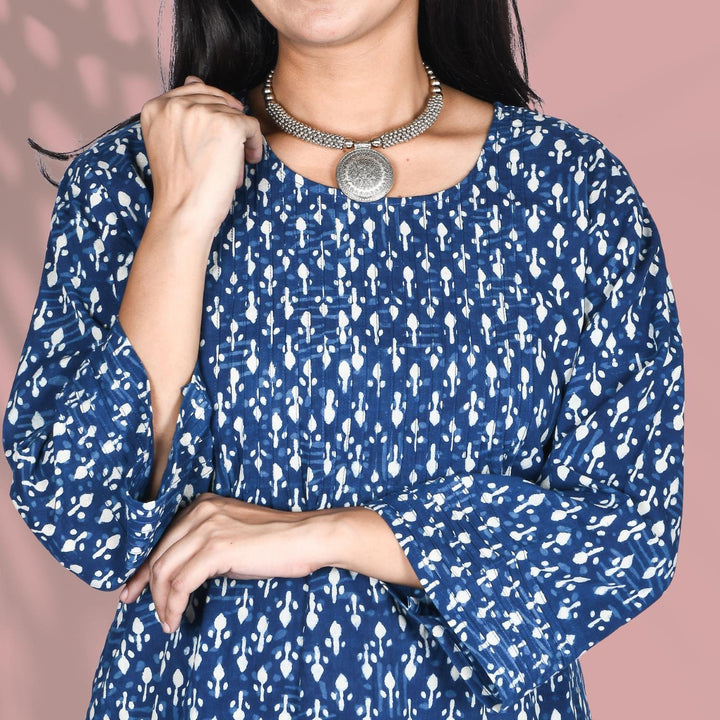 Pintuck Short Kurti