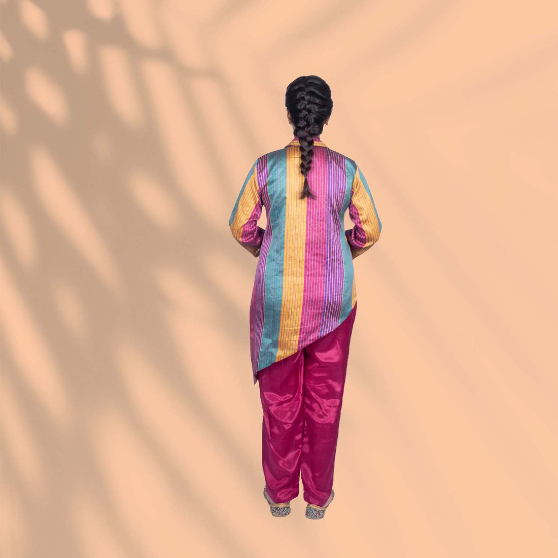 Multi Purple Pants