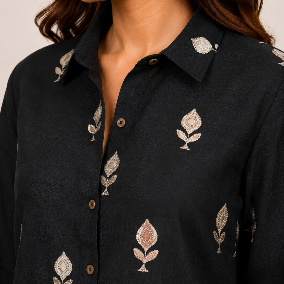 Brown Gold Shirt