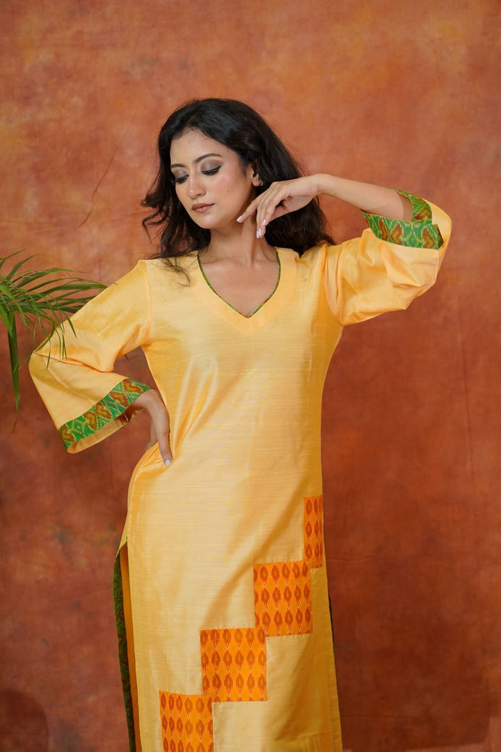 Yellow Kurta