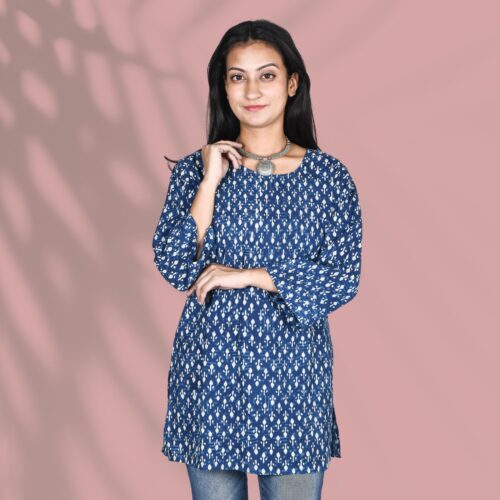 Pintuck Short Kurti