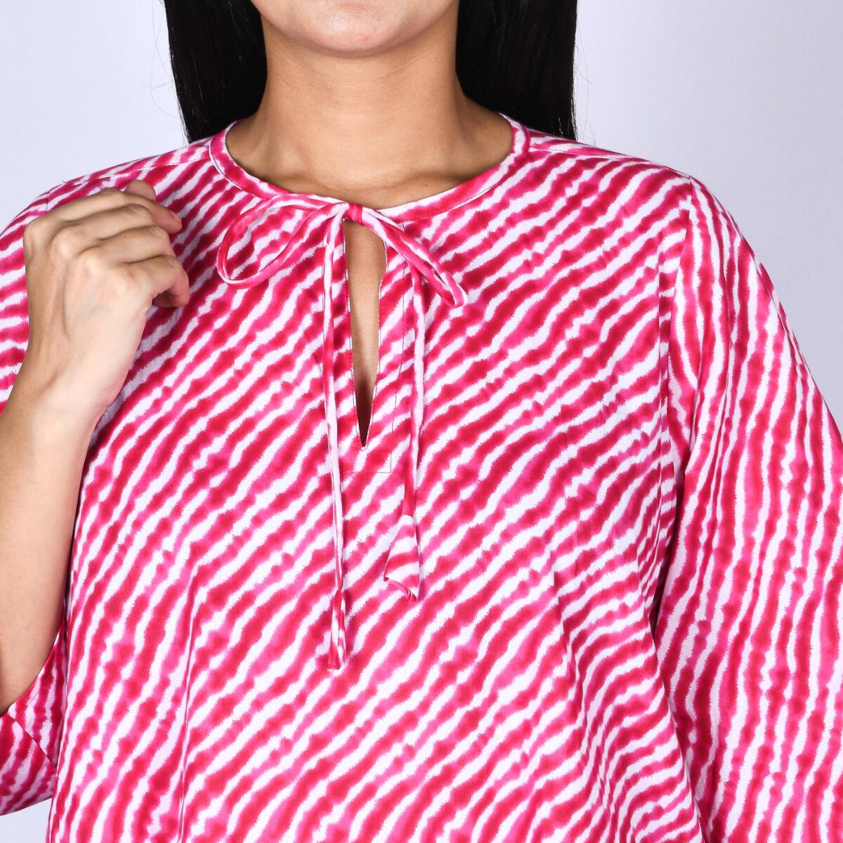 Pink short kurti 5